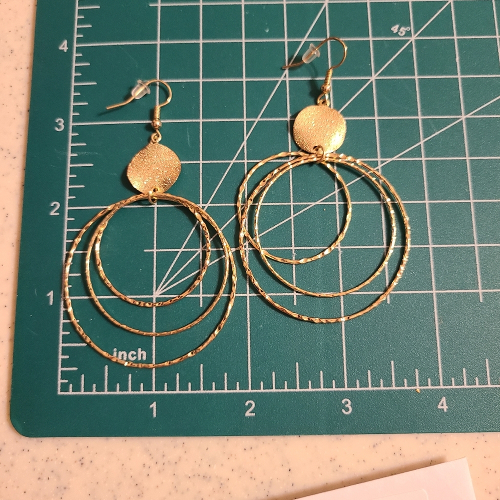 90's Earrings gold for sale - Picture 9 of 11